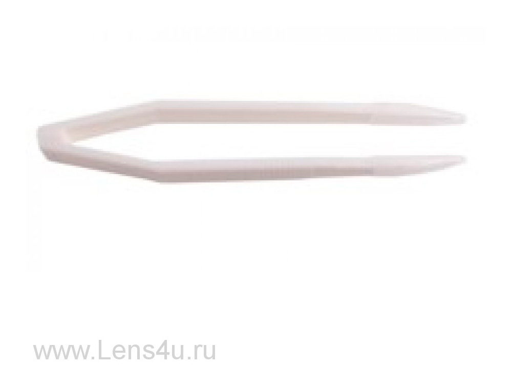 Пинцет 8 см РС-861 Белый