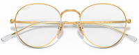, женская оправа для очков Ray-Ban RX 3582V 2500, цвет: желтый, овальные, пластик